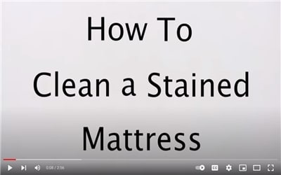 How To Clean a Stained Mattress