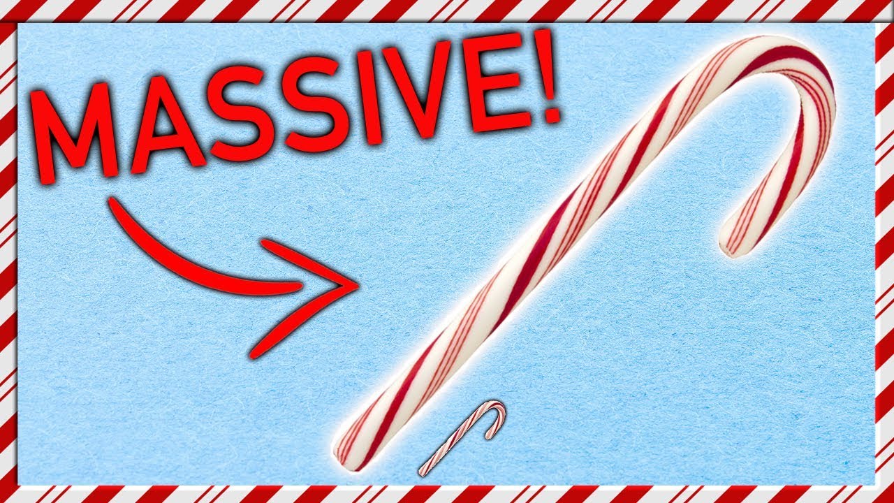 How To Make a Giant Candy Cane