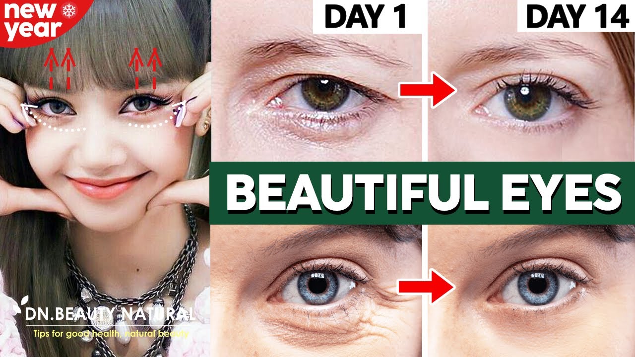 BEAUTIFUL EYES EXERCISE | Fix Eye Wrinkles, Sunken eyes, Droopy eyelids, Bags and Dark circle