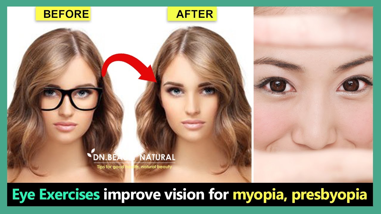 Eye Exercises for Myopia, Presbyopia, Protect your vision, improve your eyesight without Glasses.