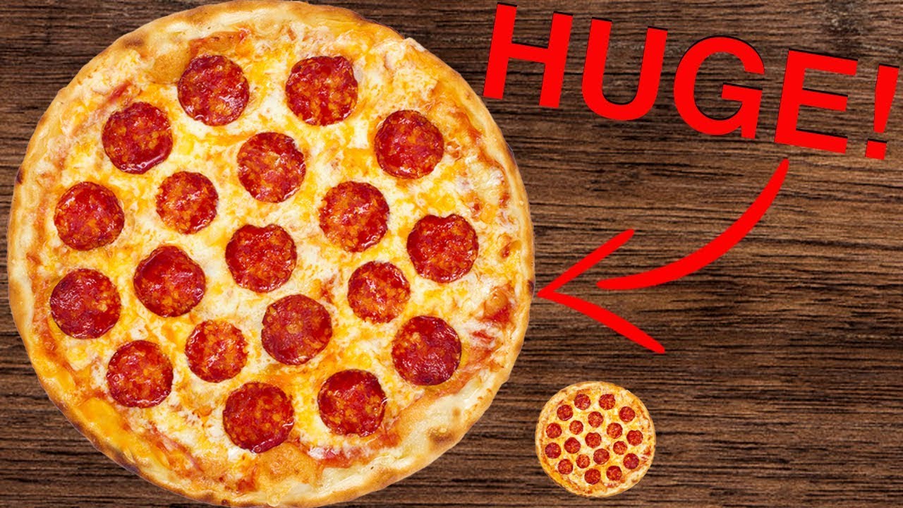 How To Make a Giant Pizza