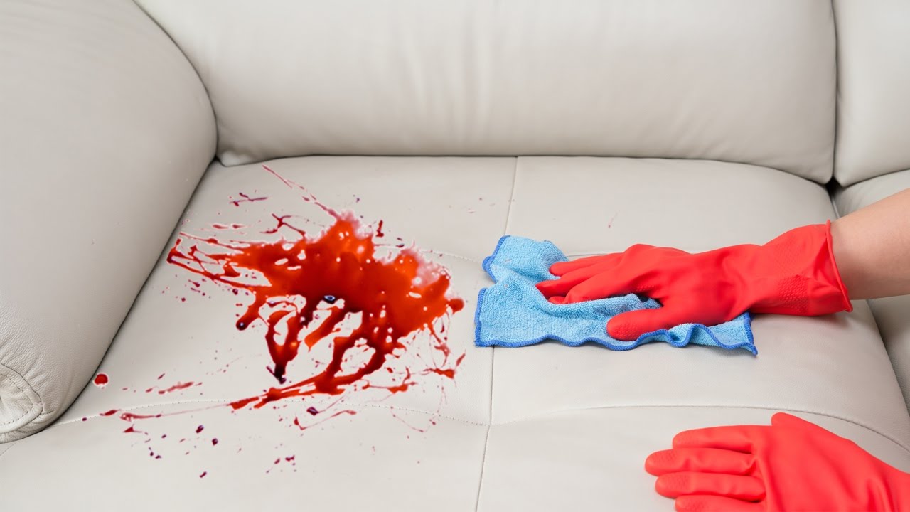 How To Remove a Stain from a Sofa